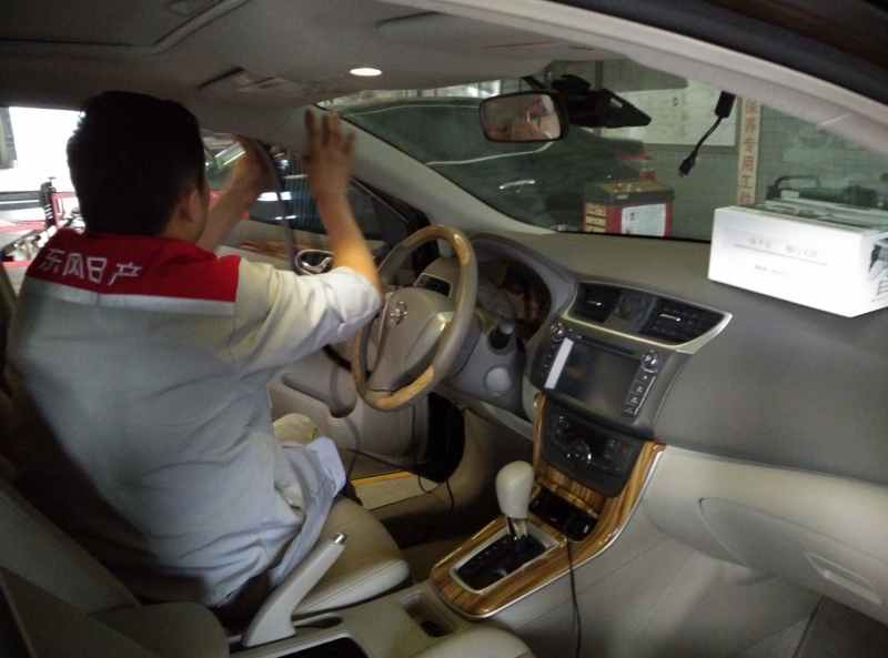 MDAS產(chǎn)品在東風(fēng)日產(chǎn)4S店安裝